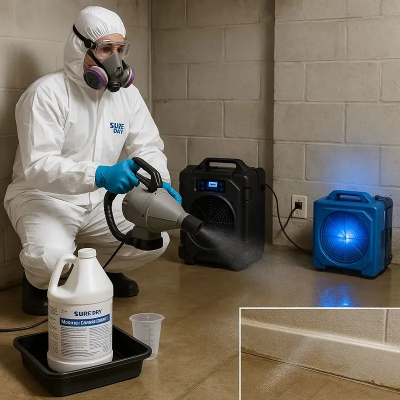 Sanitization and Odor Removal process in Glen Carbon, IL