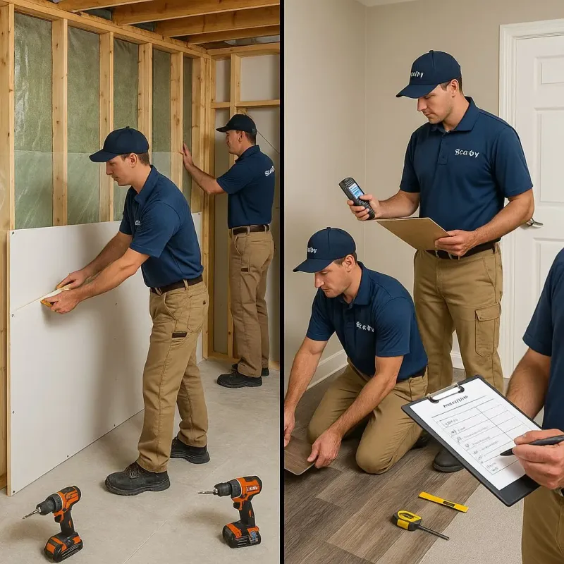Repairs and Reconstruction process in Glen Carbon, IL